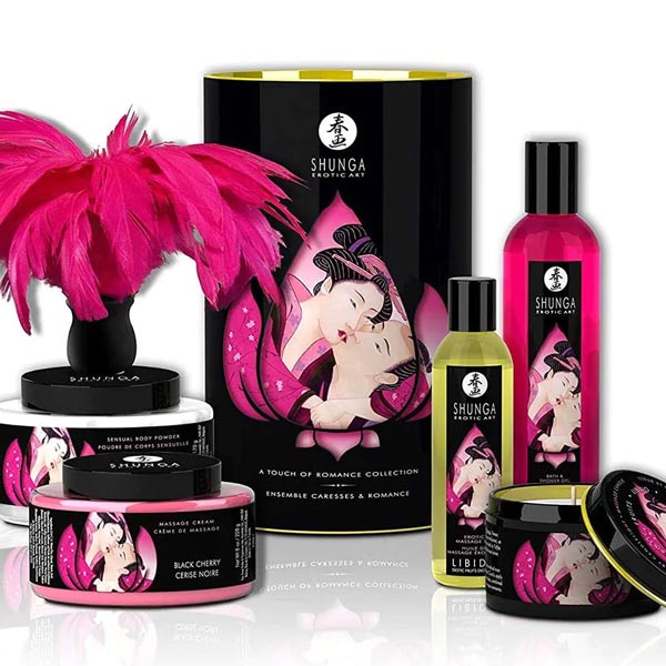 Shunga Erotic Art - A Collection of Shunga Massage Products